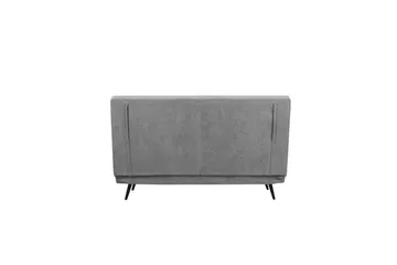 Sängsoffa Mallory Antracit, Linnetyg/Metall/Trä - Antracit, Linnetyg/Metall/Trä - Möbler - Soffa - Bäddsoffa - 2 sits bäddsoffa