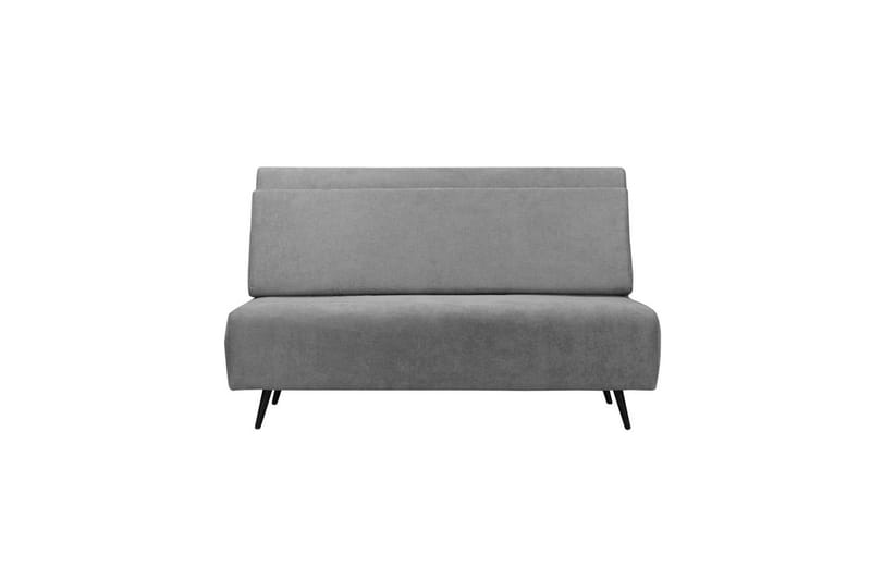 Sängsoffa Mallory Antracit, Linnetyg/Metall/Trä - Antracit, Linnetyg/Metall/Trä - Möbler - Soffa - Bäddsoffa - 2 sits bäddsoffa