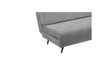 Sängsoffa Mallory Antracit, Linnetyg/Metall/Trä - Antracit, Linnetyg/Metall/Trä - Möbler - Soffa - Bäddsoffa - 2 sits bäddsoffa