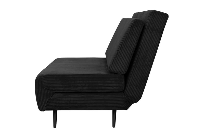 Sängsoffa Mallory Antracit, Manchester/Metall/Trä - Antracit, Manchester/Metall/Trä - Möbler - Soffa - Bäddsoffa - 2 sits bäddsoffa