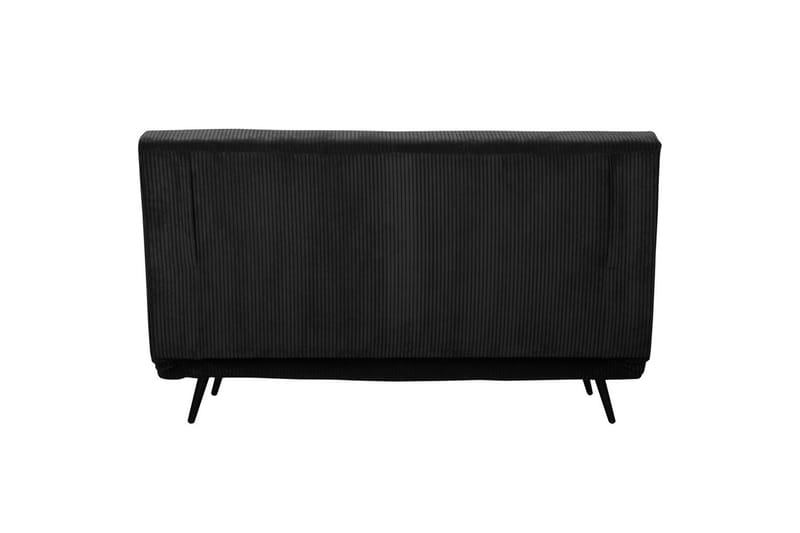 Sängsoffa Mallory Antracit, Manchester/Metall/Trä - Antracit, Manchester/Metall/Trä - Möbler - Soffa - Bäddsoffa - 2 sits bäddsoffa
