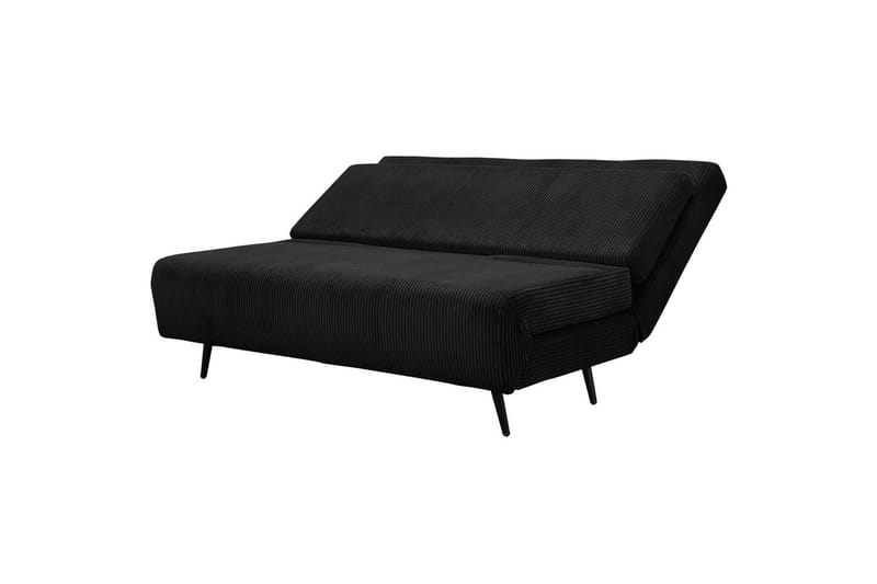 Sängsoffa Mallory Antracit, Manchester/Metall/Trä - Antracit, Manchester/Metall/Trä - Möbler - Soffa - Bäddsoffa - 2 sits bäddsoffa