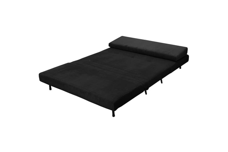 Sängsoffa Mallory Antracit, Manchester/Metall/Trä - Antracit, Manchester/Metall/Trä - Möbler - Soffa - Bäddsoffa - 2 sits bäddsoffa