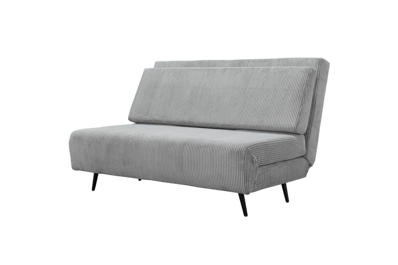 Sängsoffa Mallory Grå, Manchester/Metall/Trä - Grå, Manchester/Metall/Trä - Möbler - Soffa - Bäddsoffa - 2 sits bäddsoffa