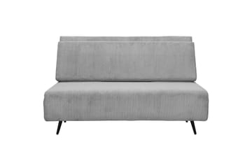 Sängsoffa Mallory Grå, Manchester/Metall/Trä - Grå, Manchester/Metall/Trä - Möbler - Soffa - Bäddsoffa - 2 sits bäddsoffa