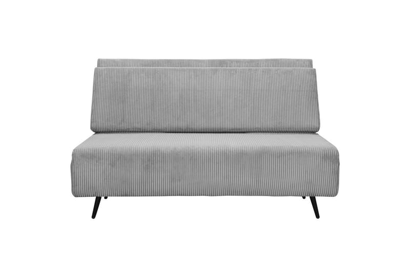 Sängsoffa Mallory Grå, Manchester/Metall/Trä - Grå, Manchester/Metall/Trä - Möbler - Soffa - Bäddsoffa - 2 sits bäddsoffa