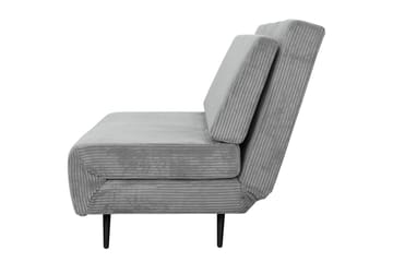 Sängsoffa Mallory Grå, Manchester/Metall/Trä - Grå, Manchester/Metall/Trä - Möbler - Soffa - Bäddsoffa - 2 sits bäddsoffa