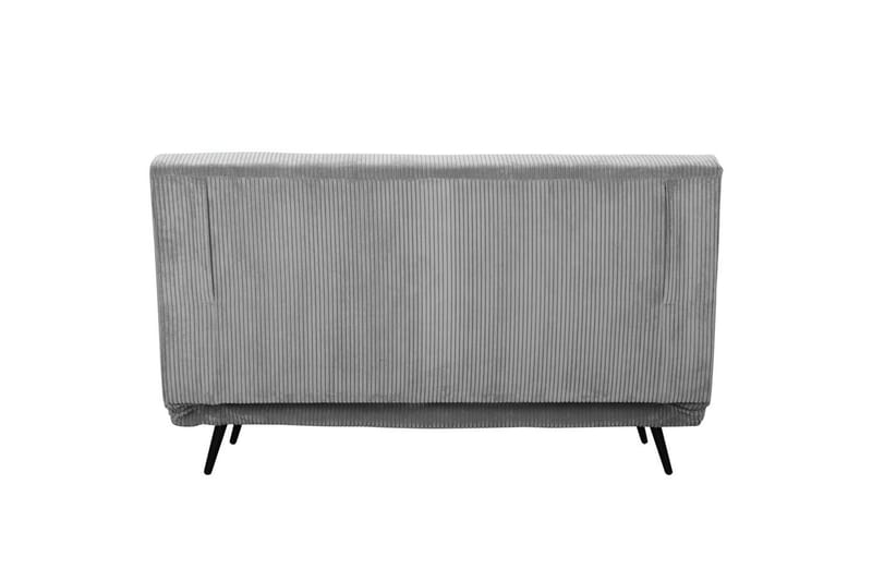 Sängsoffa Mallory Grå, Manchester/Metall/Trä - Grå, Manchester/Metall/Trä - Möbler - Soffa - Bäddsoffa - 2 sits bäddsoffa