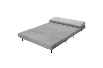 Sängsoffa Mallory Grå, Manchester/Metall/Trä - Grå, Manchester/Metall/Trä - Möbler - Soffa - Bäddsoffa - 2 sits bäddsoffa