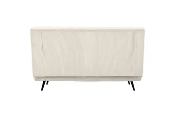 Sängsoffa Mallory Kräm, Manchester/Metall/Trä - Kräm, Manchester/Metall/Trä - Möbler - Soffa - Bäddsoffa - 2 sits bäddsoffa