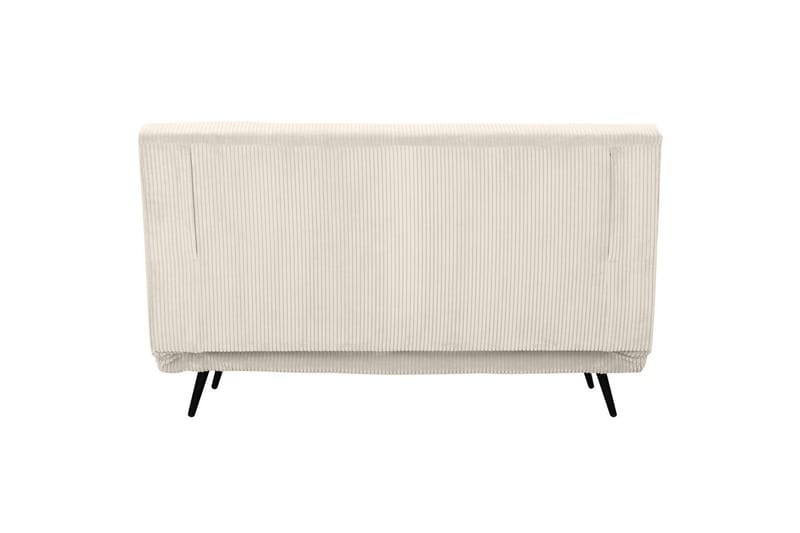 Sängsoffa Mallory Kräm, Manchester/Metall/Trä - Kräm, Manchester/Metall/Trä - Möbler - Soffa - Bäddsoffa - 2 sits bäddsoffa