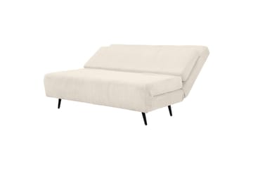 Sängsoffa Mallory Kräm, Manchester/Metall/Trä - Kräm, Manchester/Metall/Trä - Möbler - Soffa - Bäddsoffa - 2 sits bäddsoffa
