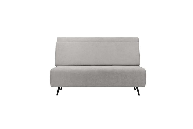 Sängsoffa Mallory Ljusgrå, Linnetyg/Metall/Trä - Ljusgrå, Linnetyg/Metall/Trä - Möbler - Soffa - Bäddsoffa - 2 sits bäddsoffa