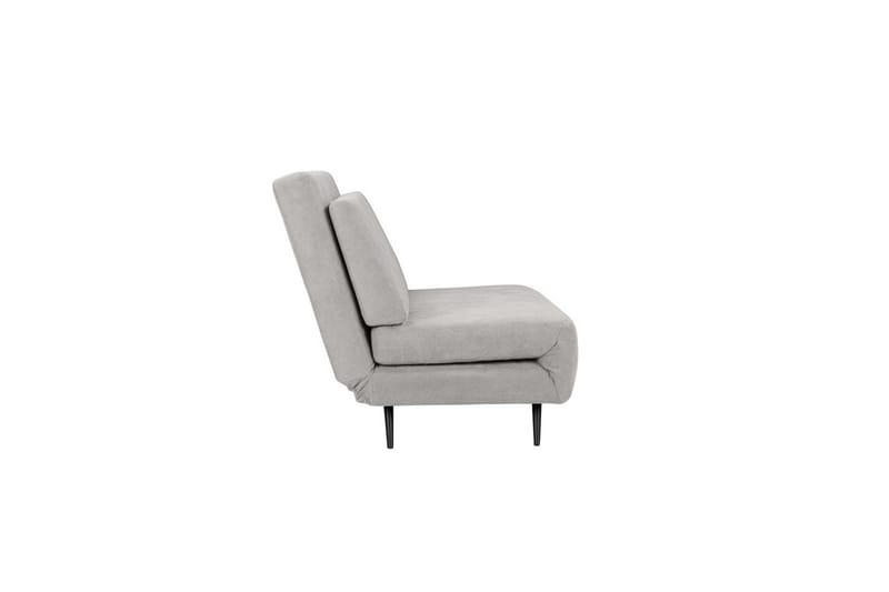 Sängsoffa Mallory Ljusgrå, Linnetyg/Metall/Trä - Ljusgrå, Linnetyg/Metall/Trä - Möbler - Soffa - Bäddsoffa - 2 sits bäddsoffa