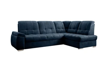 Sajana Bäddsoffa m. Schäslong 3-sits - Mörkblå - Möbler - Soffa - Bäddsoffa - Bäddsoffa längsbäddad