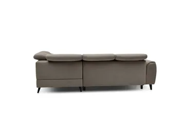 Sajda Bäddsoffa m. Schäslong 3-sits - Beige - Möbler - Soffa - Bäddsoffa - Bäddsoffa längsbäddad