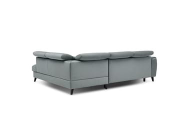 Sajda Bäddsoffa m. Schäslong 3-sits - Blå - Möbler - Soffa - Bäddsoffa - Bäddsoffa längsbäddad
