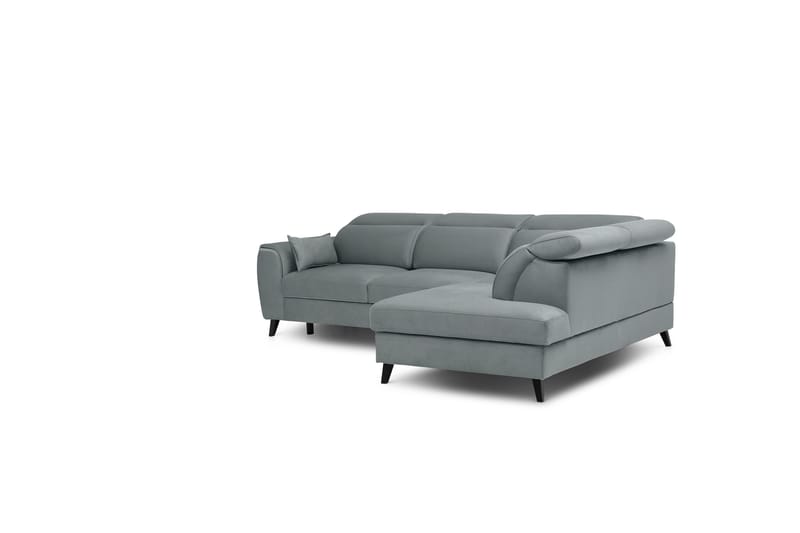 Sajda Bäddsoffa m. Schäslong 3-sits - Blå - Möbler - Soffa - Bäddsoffa - Bäddsoffa längsbäddad