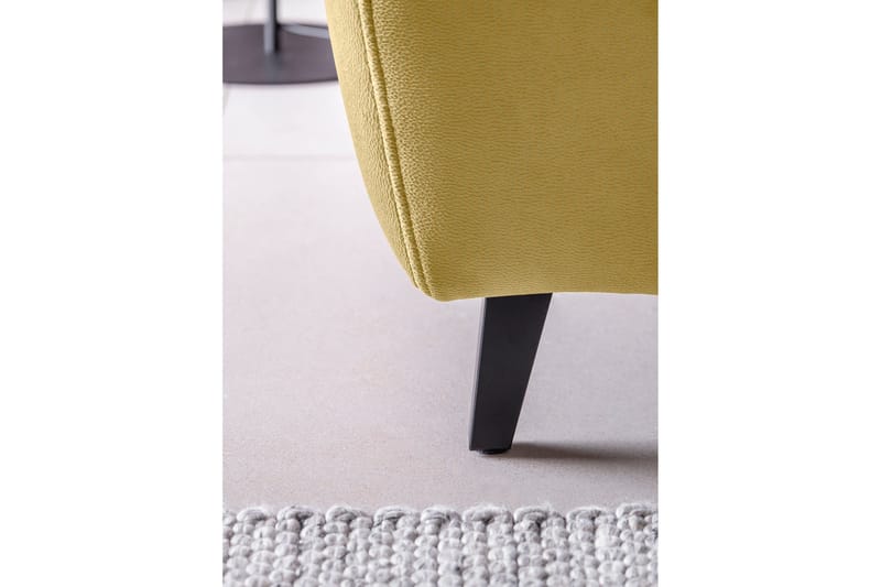 Sajda Bäddsoffa m. Schäslong 3-sits - Gul - Möbler - Soffa - Bäddsoffa - Bäddsoffa längsbäddad