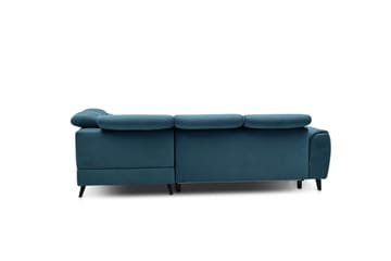 Sajda Bäddsoffa m. Schäslong 3-sits - Mörkblå - Möbler - Soffa - Bäddsoffa - Bäddsoffa längsbäddad