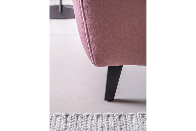 Sajda Bäddsoffa m. Schäslong 3-sits - Rosa - Möbler - Soffa - Bäddsoffa - Bäddsoffa längsbäddad
