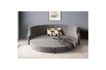 Salrican Bäddsoffa 3-sits - Grå - Möbler - Soffa - Bäddsoffa - 3 sits bäddsoffa