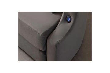 Salrican Bäddsoffa 3-sits - Grå - Möbler - Soffa - Bäddsoffa - 3 sits bäddsoffa