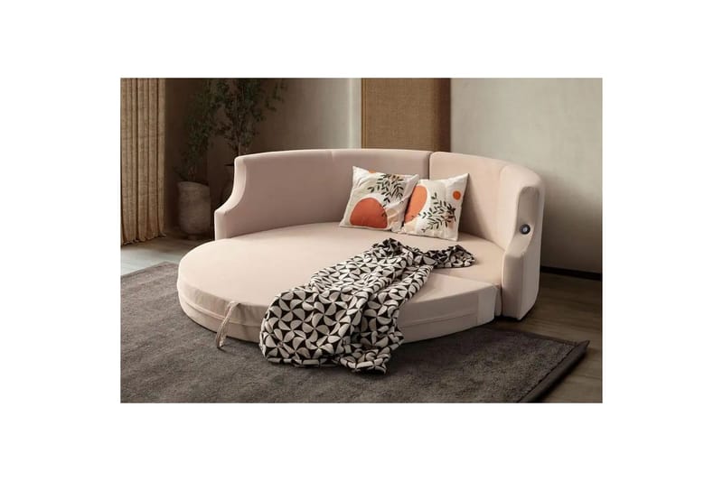 Salrican Bäddsoffa 3-sits - Krämvit - Möbler - Soffa - Bäddsoffa - 3 sits bäddsoffa
