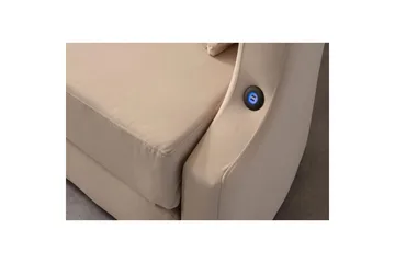 Salrican Bäddsoffa 3-sits - Krämvit - Möbler - Soffa - Bäddsoffa - 3 sits bäddsoffa