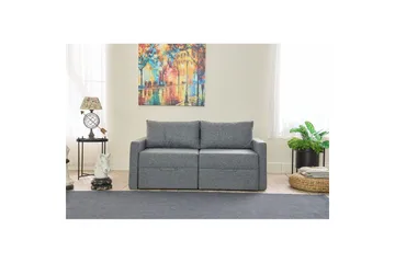 Savra Bäddsoffa 2-sits - Grå - Möbler - Soffa - Bäddsoffa - 2 sits bäddsoffa