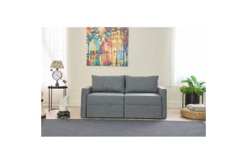 Savra Bäddsoffa 2-sits - Grå - Möbler - Soffa - Bäddsoffa - Bäddsoffa divan
