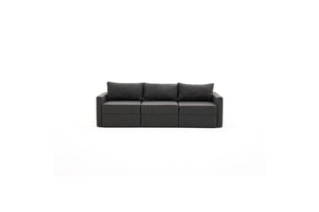 Savra Bäddsoffa 3-sits - Antracit - Möbler - Soffa - Bäddsoffa - Bäddsoffa divan