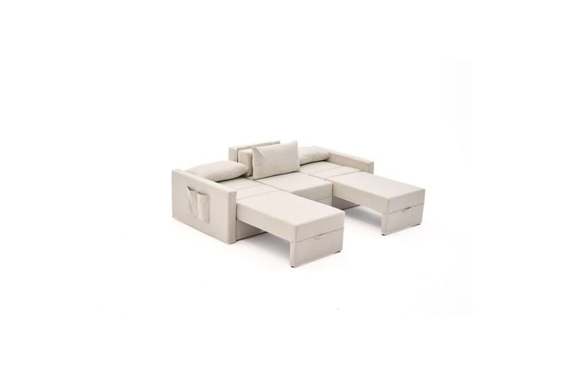 Savra Bäddsoffa 3-sits - Cream - Möbler - Soffa - Bäddsoffa - 3 sits bäddsoffa