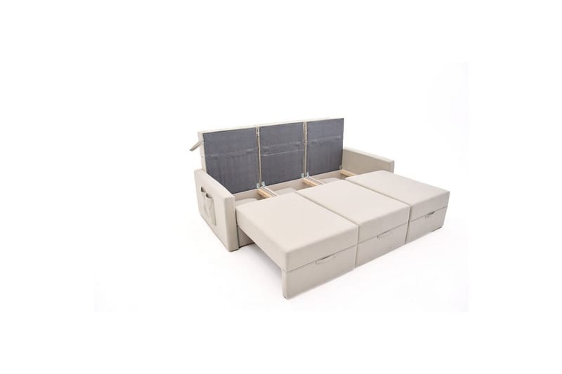 Savra Bäddsoffa 3-sits - Cream - Möbler - Soffa - Bäddsoffa - 3 sits bäddsoffa
