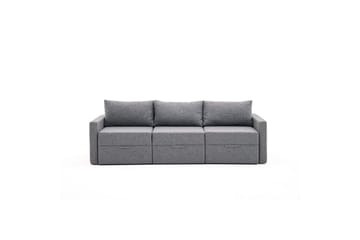 Savra Bäddsoffa 3-sits - Grå - Möbler - Soffa - Bäddsoffa - Bäddsoffa divan