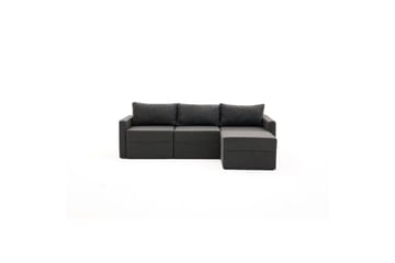 Savra Bäddsoffa med Divan 3-sits - Antracit - Möbler - Soffa - Bäddsoffa - Hörnbäddsoffa