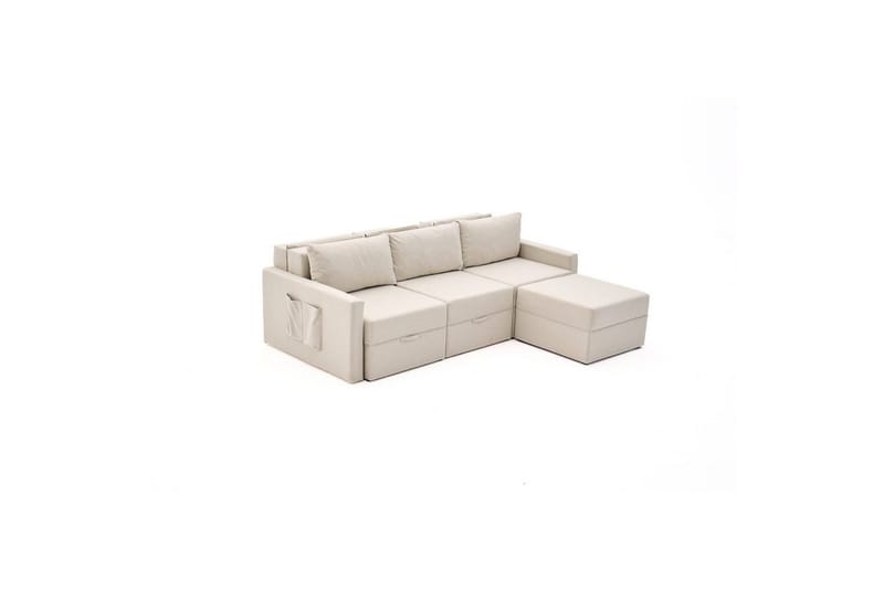Savra Bäddsoffa med Divan 3-sits, Cream
