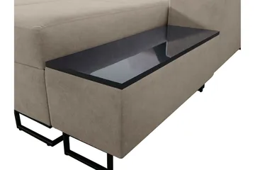 Seginus Bäddsoffa m. Divan Förvaring 3-sits 226x127 - Grön - Möbler - Soffa - Bäddsoffa - Bäddsoffa divan