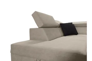 Seginus Bäddsoffa m. Schäslong 3-sits 210x127 - Grön - Möbler - Soffa - Bäddsoffa - Bäddsoffa längsbäddad
