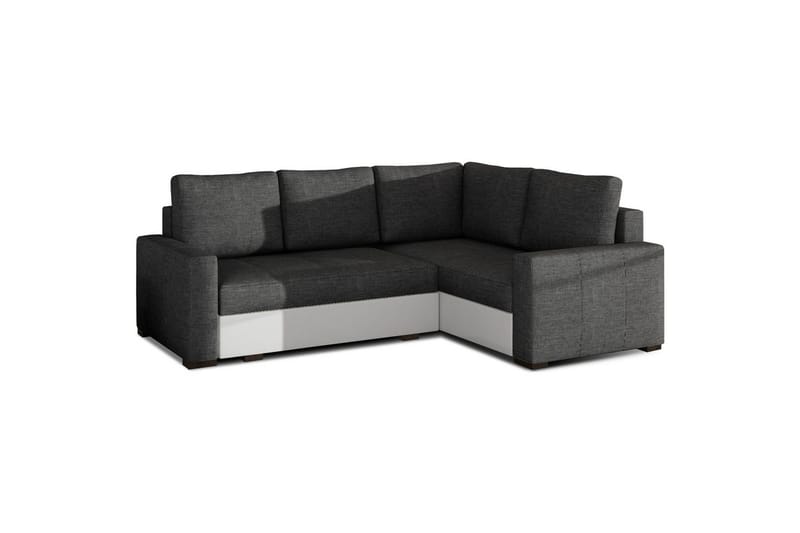 Sektion Eltap Corona 235x162x90 cm - Sawana 05, Soft 17, Grå, Vit, Höger - Möbler - Soffa - Bäddsoffa - Hörnbäddsoffa