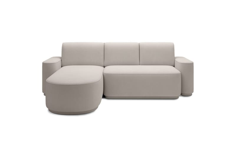 Sektionssoffa Eltap Aurumm 285x92x180 cm, Amore 01, Vit, Vänster