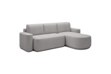 Sektionssoffa Eltap Aurumm 285x92x180 cm - Amore 03, Ljusgrå, Höger - Möbler - Soffa - Bäddsoffa - Bäddsoffa divan