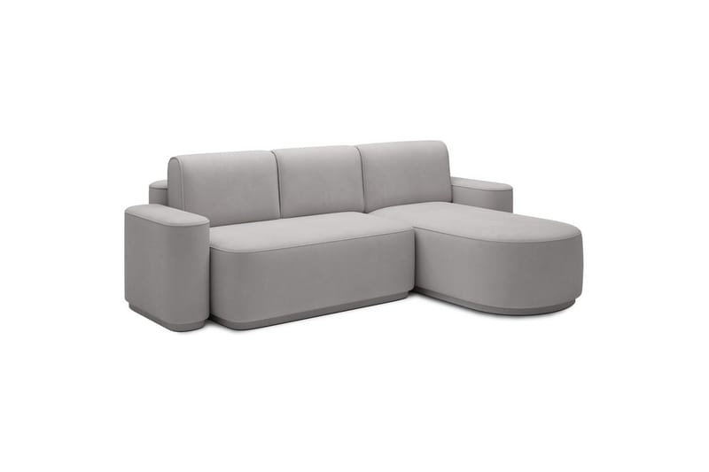 Sektionssoffa Eltap Aurumm 285x92x180 cm - Amore 03, Ljusgrå, Höger - Möbler - Soffa - Bäddsoffa - Bäddsoffa divan