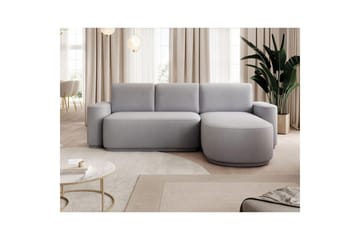 Sektionssoffa Eltap Aurumm 285x92x180 cm - Amore 03, Ljusgrå, Höger - Möbler - Soffa - Bäddsoffa - Bäddsoffa divan