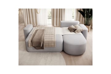 Sektionssoffa Eltap Aurumm 285x92x180 cm - Amore 03, Ljusgrå, Höger - Möbler - Soffa - Bäddsoffa - Bäddsoffa divan