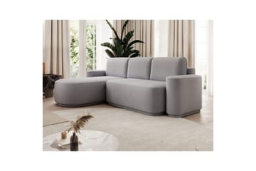 Sektionssoffa Eltap Aurumm 285x92x180 cm - Amore 03, Ljusgrå, Vänster - Möbler - Soffa - Bäddsoffa - Bäddsoffa divan