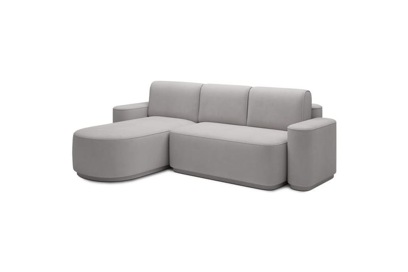 Sektionssoffa Eltap Aurumm 285x92x180 cm - Amore 03, Ljusgrå, Vänster - Möbler - Soffa - Bäddsoffa - Bäddsoffa divan