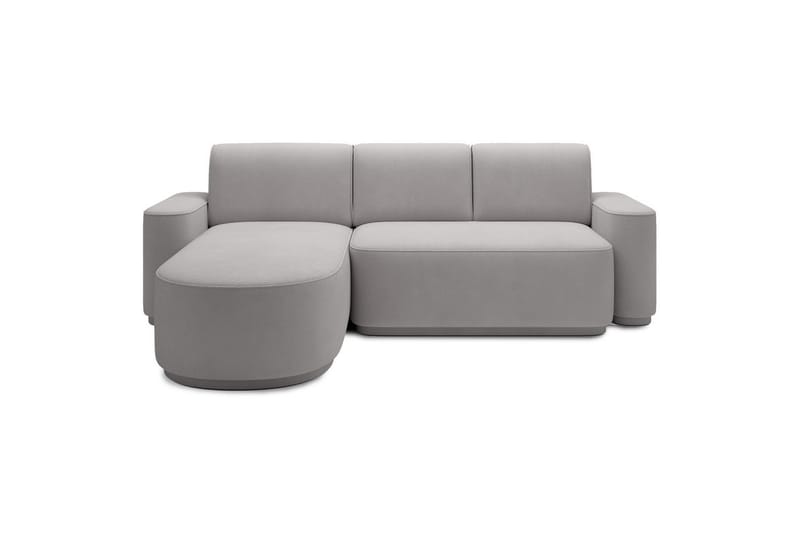 Sektionssoffa Eltap Aurumm 285x92x180 cm - Amore 03, Ljusgrå, Vänster - Möbler - Soffa - Bäddsoffa - Bäddsoffa divan