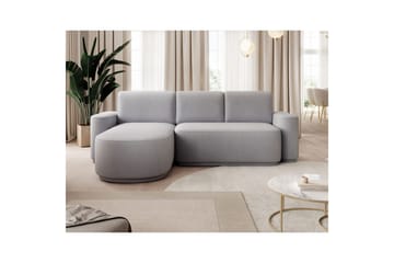 Sektionssoffa Eltap Aurumm 285x92x180 cm - Amore 03, Ljusgrå, Vänster - Möbler - Soffa - Bäddsoffa - Bäddsoffa divan