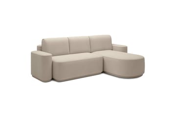 Sektionssoffa Eltap Aurumm 285x92x180 cm - Amore 18, Beige, Höger - Möbler - Soffa - Bäddsoffa - Bäddsoffa divan